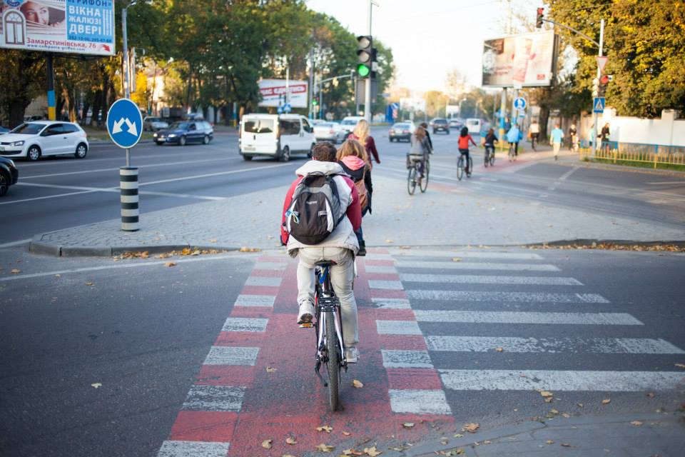 У Львові провели підрахунок велосипедистів