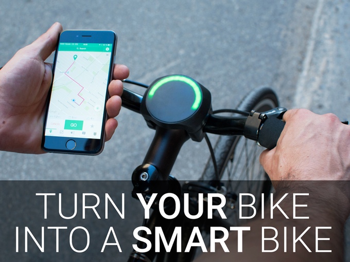 На Kickstarter презентували простий навігатор для велосипеда