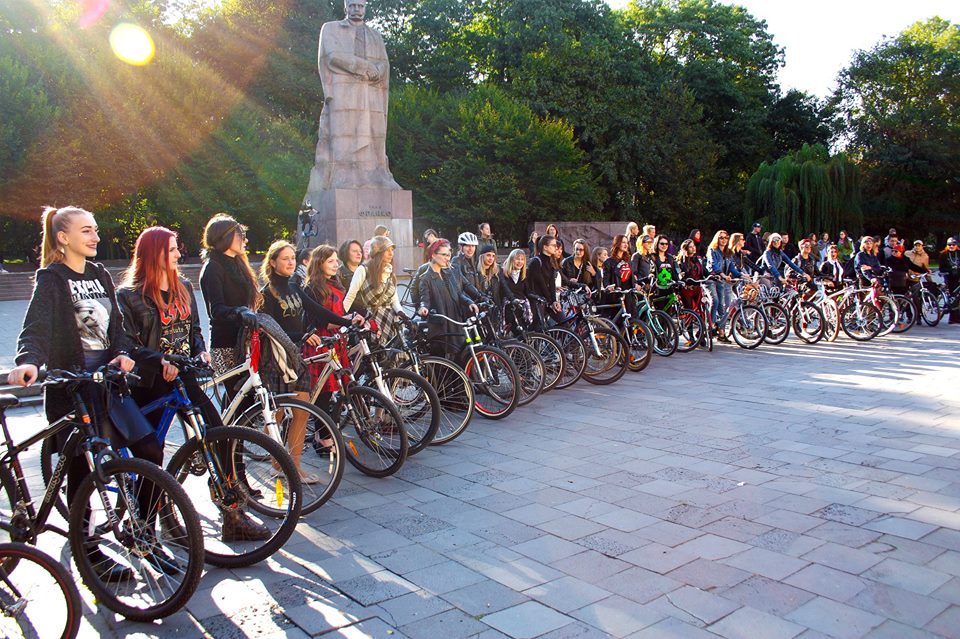 Як пройшов VII львівський жіночий велопарад